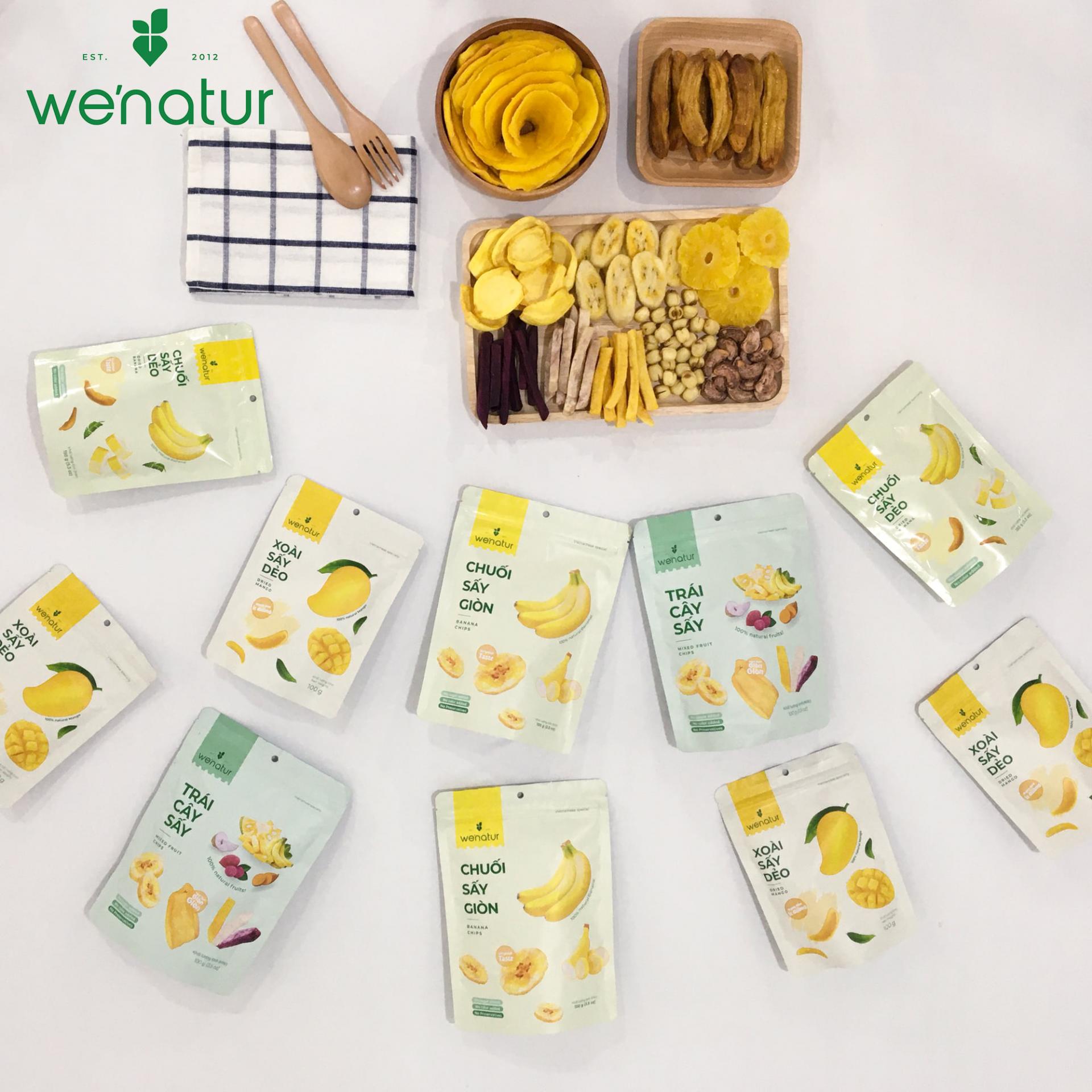 Bao bì sản phẩm xoài sấy dẻo wenatur